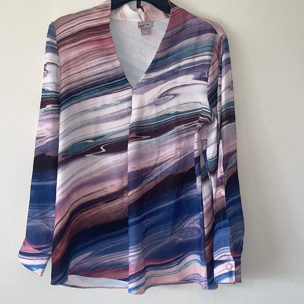 Chico’s split sleeves top, size 0